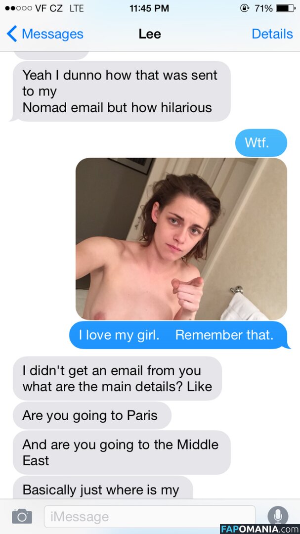 Kristen Stewart Nudo Foto trapelata #308