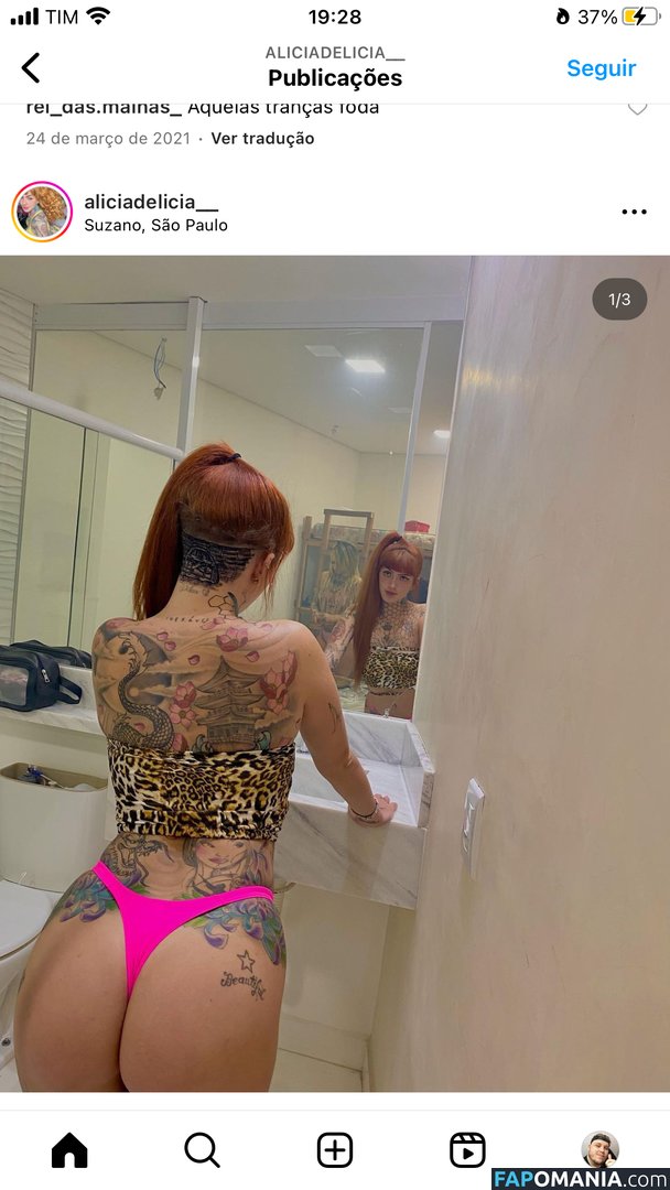 Alicia Delícia / aliciadelicia__ / caricia_cinema Nudo OnlyFans  Foto trapelata #2