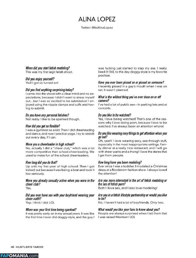 Alina Lopez / ItsAlinaLopez / itsalinalopezofficial Nudo OnlyFans  Foto trapelata #1242