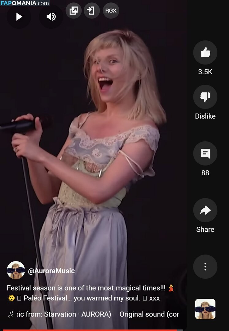 Aurora Aksnes / auroramusic / singer Nudo OnlyFans  Foto trapelata #200