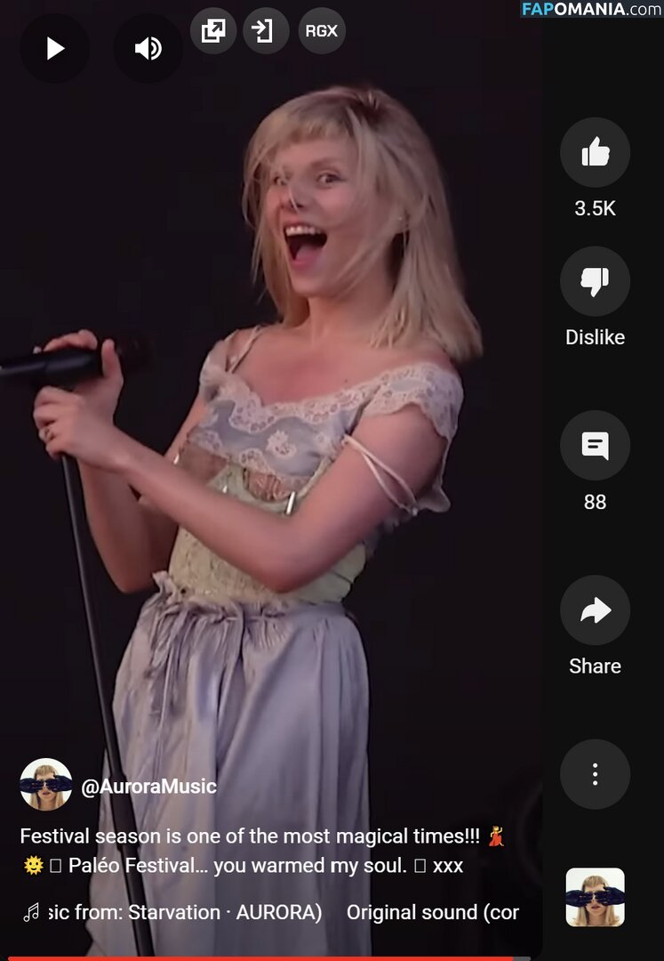 Aurora Aksnes / auroramusic / singer Nudo OnlyFans  Foto trapelata #202