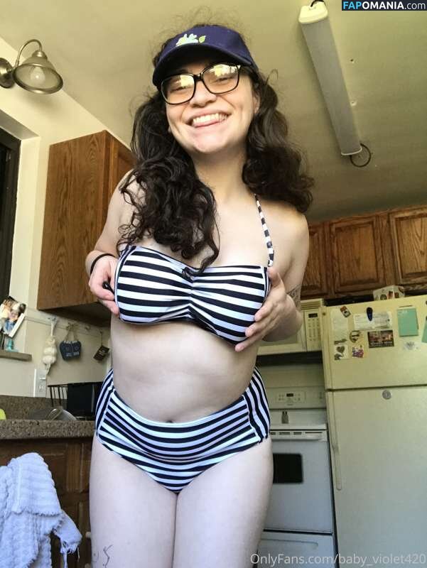 420baby_violet / BABY VIOLET / baby_violet420 / https: Nudo OnlyFans  Foto trapelata #14