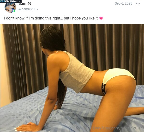 bamie07 / bamie2007 Nudo OnlyFans  Foto trapelata #3