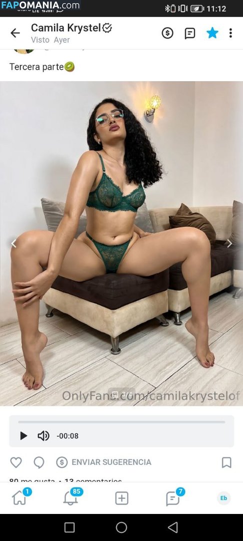 Camila Krystel / camila_krystel / camilakrystel2 / camilakrystelof Nudo OnlyFans  Foto trapelata #7