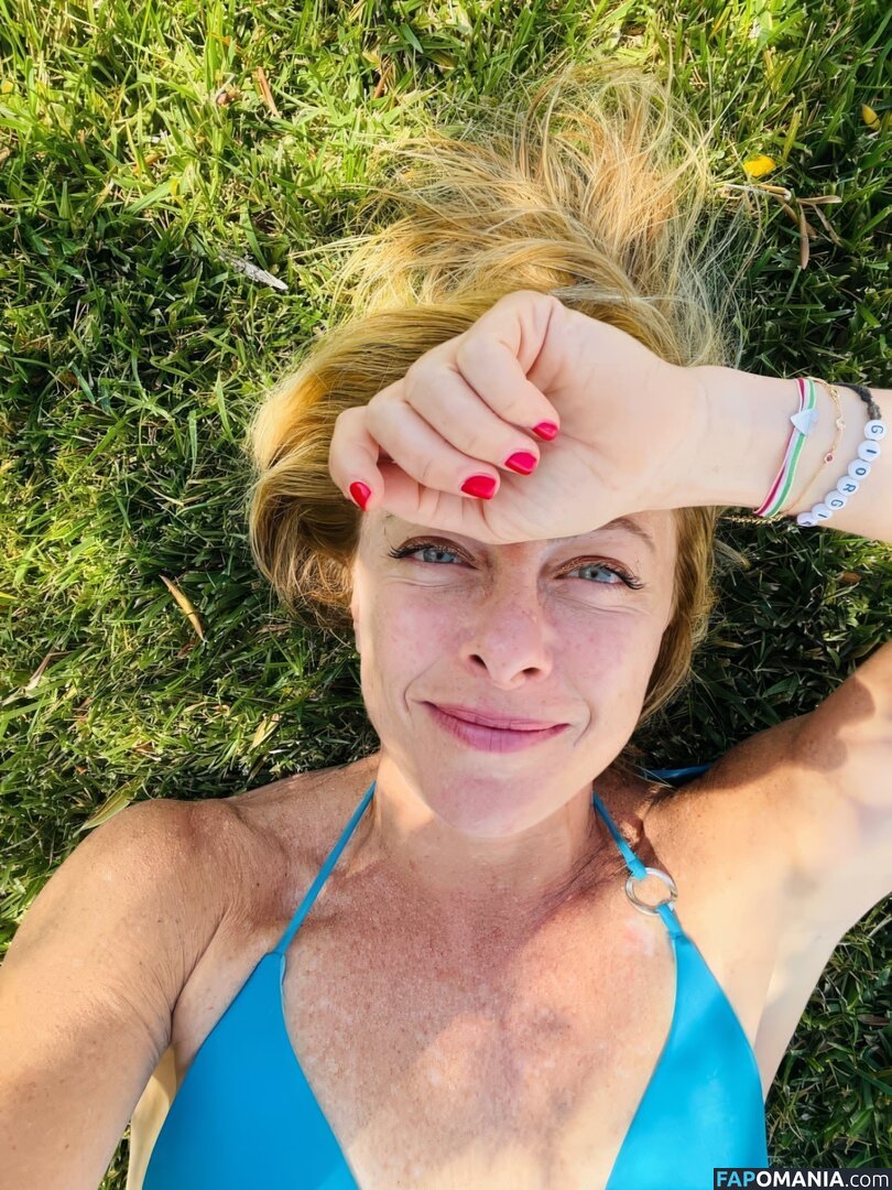 Giorgia Meloni / Italian Prime Minister 🇮🇹 / giorgiameloni Nudo OnlyFans  Foto trapelata #1