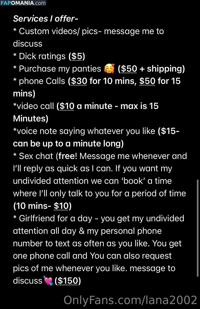 lana2002 / lana2002_xx Nudo OnlyFans  Foto trapelata #49