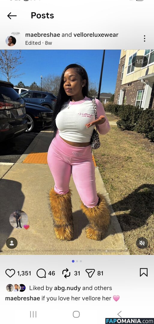 Maebreshae / nofilterkay Nudo OnlyFans  Foto trapelata #1