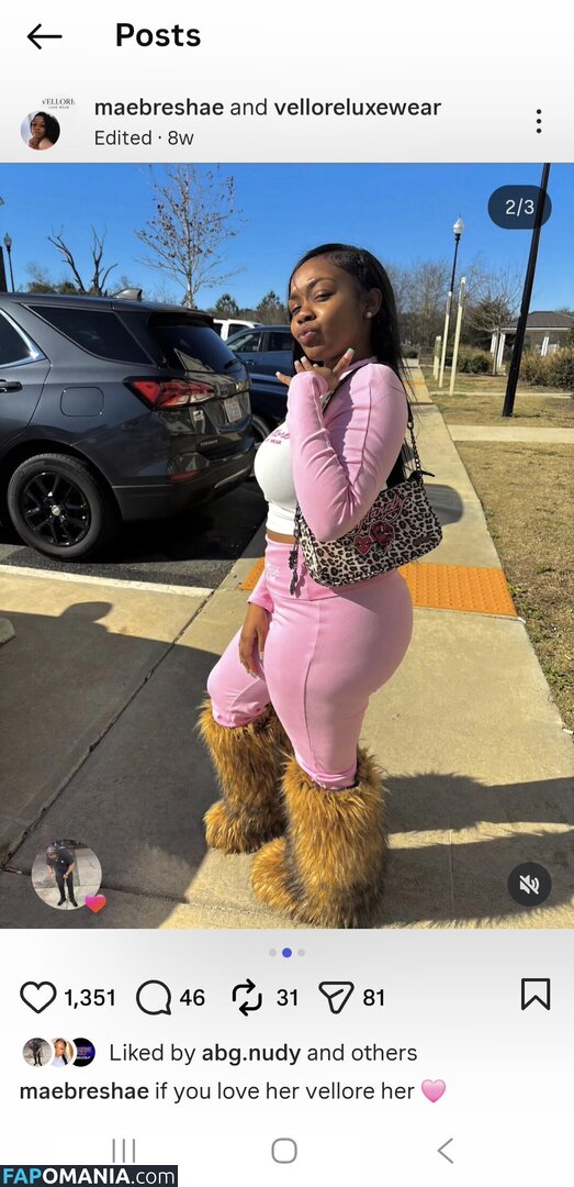 Maebreshae / nofilterkay Nudo OnlyFans  Foto trapelata #2