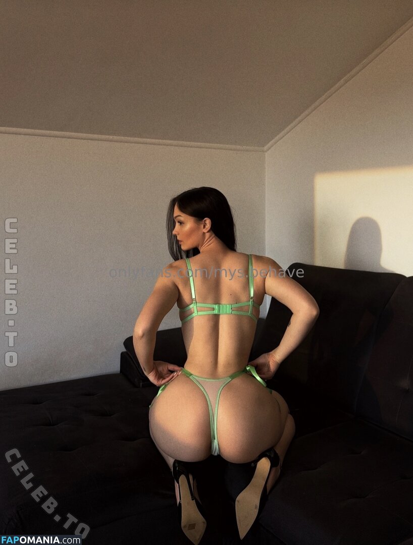 Miss Behave / Mys-behave / https: / mys.behave / mys_behav3 / mys_behave Nudo OnlyFans  Foto trapelata #5