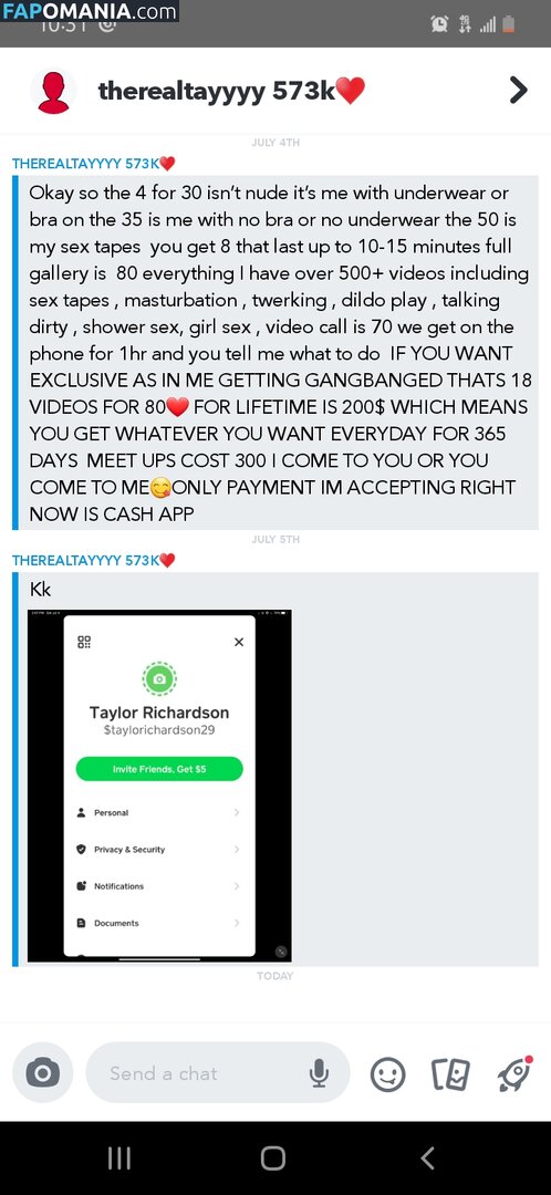 Akaficialtayyyy_ / Playwithtayyy / tayler_lauren2 / tayyy_moneyy Nudo OnlyFans  Foto trapelata #177
