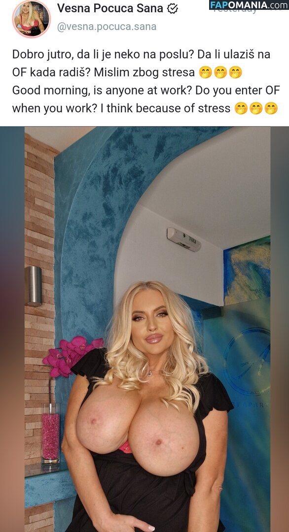 Vesna PocucaSana / vesna.pocuca.sana Nudo OnlyFans  Foto trapelata #41